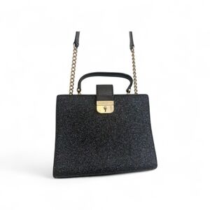 Kate Spade Black Glitter Crossbody Bag